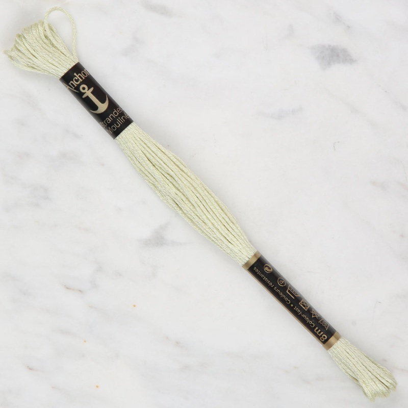Anchor Stranded Mouline Embroidery Thread, 8m, Cream  – 0259