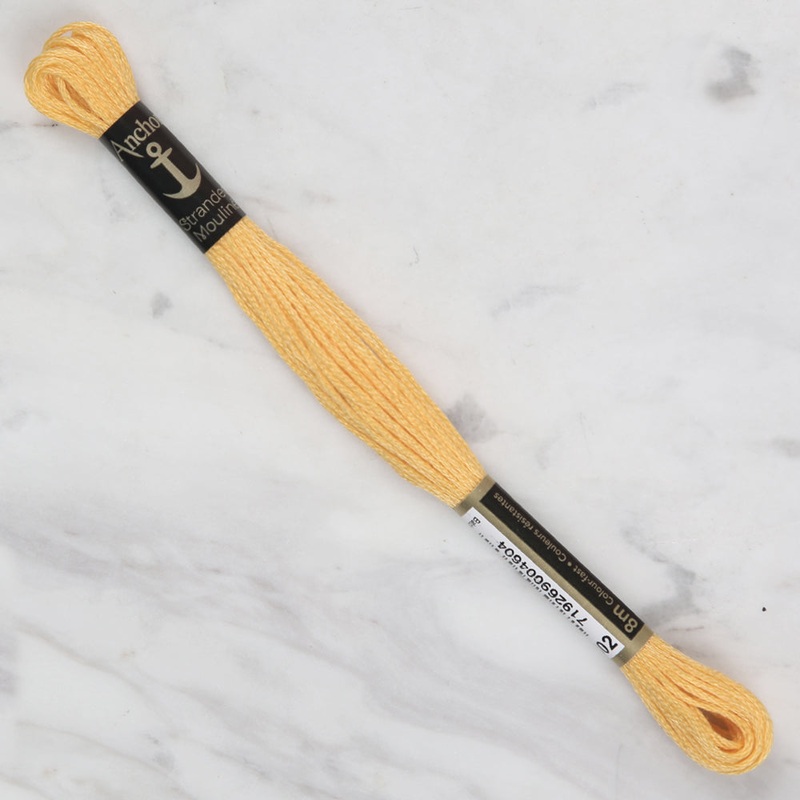 Anchor Stranded Mouline Embroidery Thread, 8m, Orange – 0302