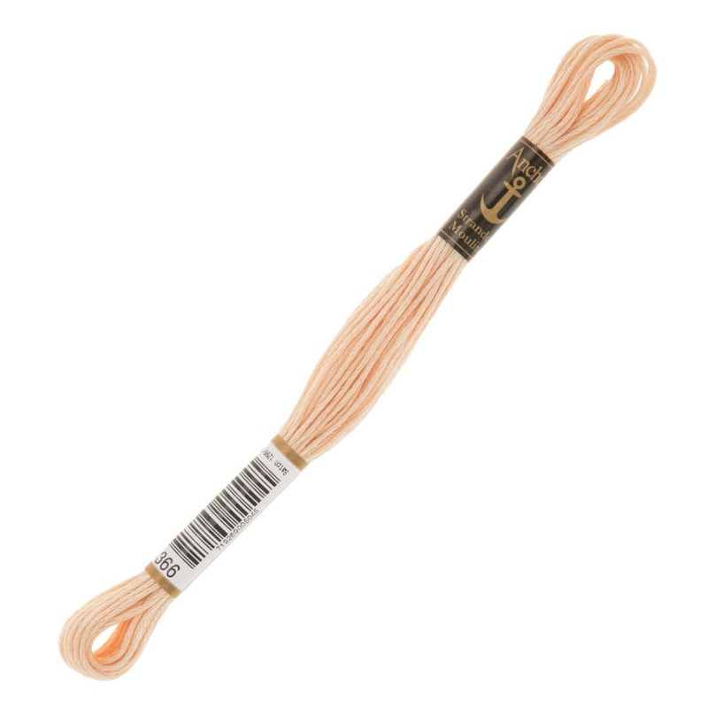 Anchor Stranded Mouline Embroidery Thread, 8m, Pink – 0366