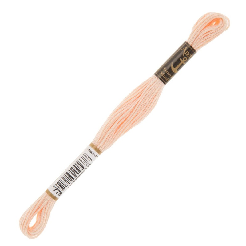 Anchor Stranded Mouline Embroidery Thread, 8m, Pink – 0778