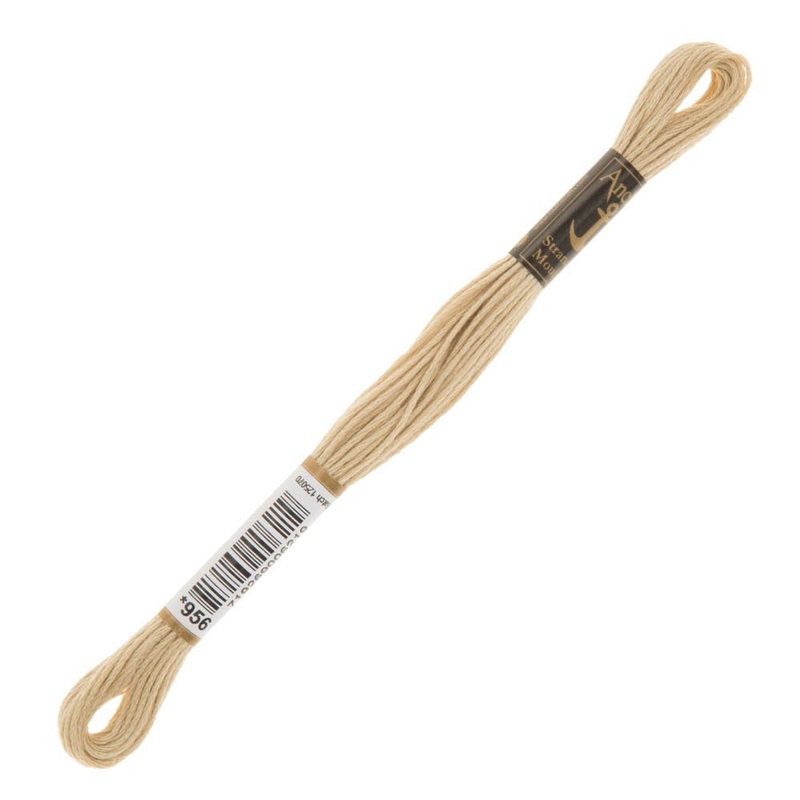 Anchor Stranded Mouline Embroidery Thread, 8m, Beige – 0956