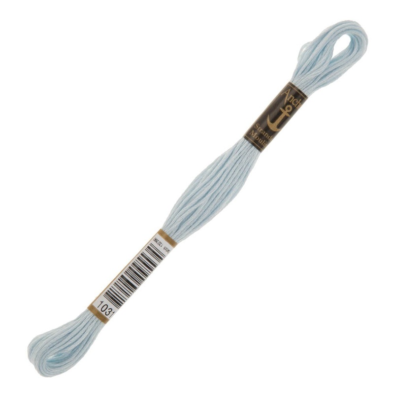 Anchor Stranded Mouline Embroidery Thread, 8m, Blue – 1031