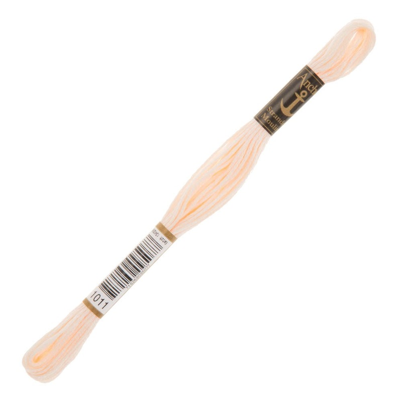 Anchor Stranded Mouline Embroidery Thread, 8m, Pink – 1011