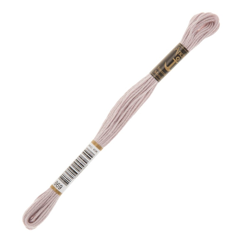 Anchor Stranded Mouline Embroidery Thread, 8m, Purple – 0869