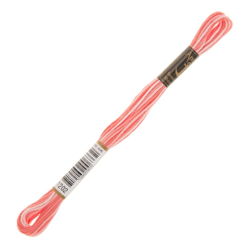 Anchor Stranded Mouline Embroidery Thread, 8m, Variegated – 1202