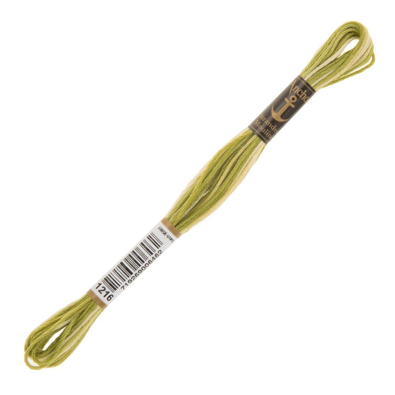Anchor Stranded Mouline Embroidery Thread, 8m, Variegated  – 1216