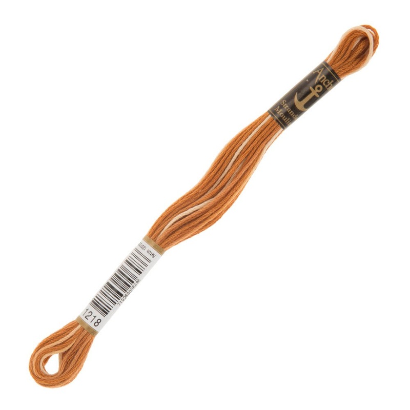 Anchor Stranded Mouline Embroidery Thread, 8m, Variegated  – 1218
