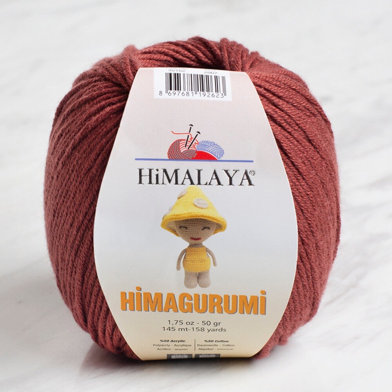 Himalaya Himagurumi 50 Gr Yarn, Reddish Brown – 30162