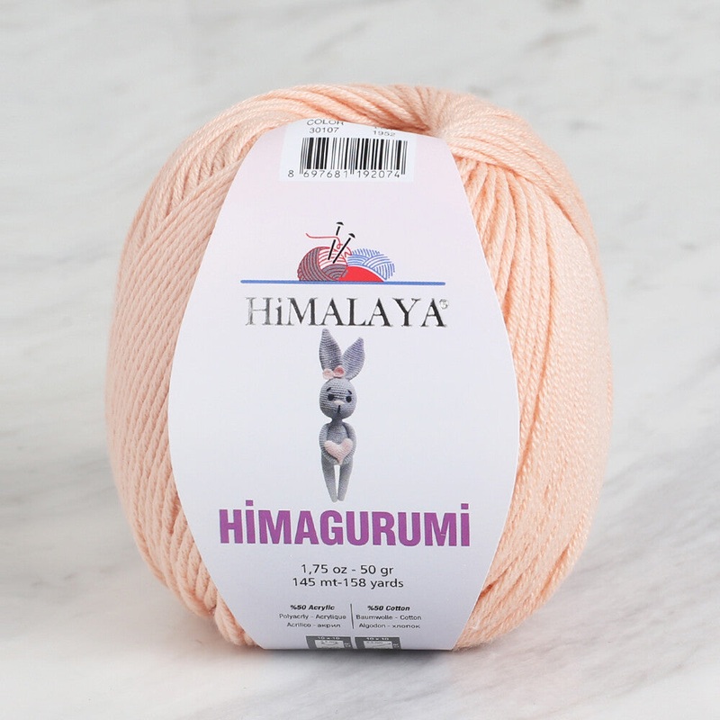 Himalaya Himagurumi 50 Gr Yarn, Salmon – 30107