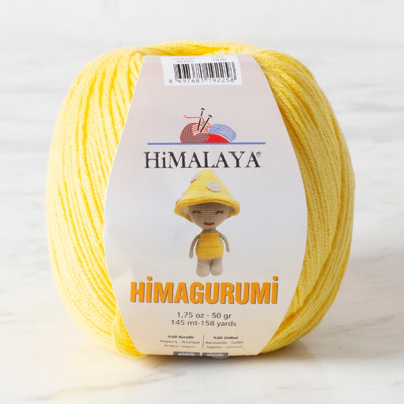 Himalaya Himagurumi 50 Gr Yarn, Yellow – 30125