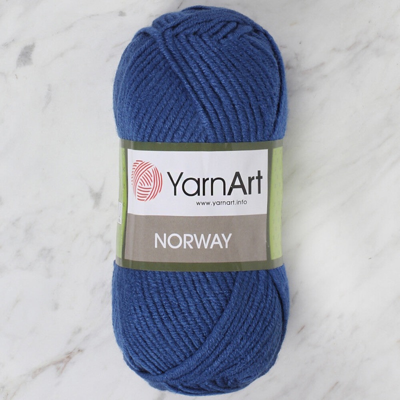 YarnArt Norway Knitting Yarn, Blue – 209