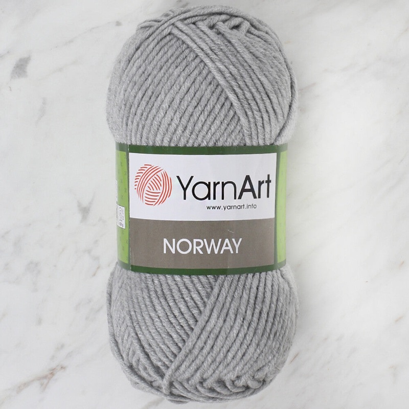 YarnArt Norway Knitting Yarn, Grey – 804