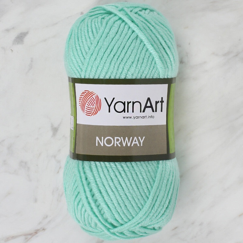 YarnArt Norway Knitting Yarn, Light Green – 841