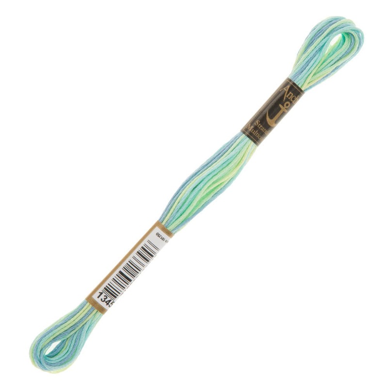 Anchor Stranded Mouline Embroidery Thread, 8m, Variations Color – 1345