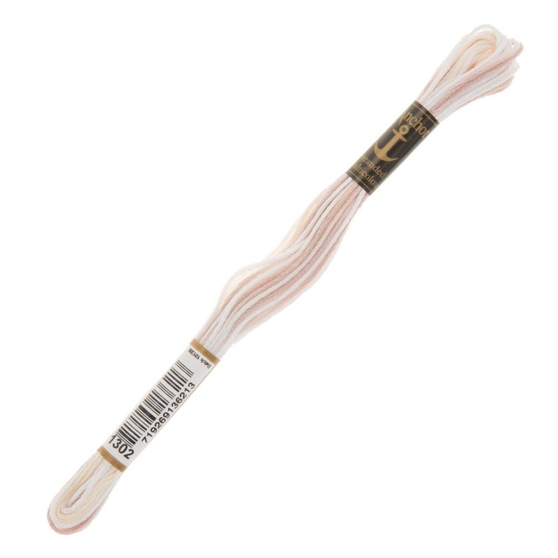 Anchor Stranded Mouline Embroidery Thread, 8m, Variegated  – 1302