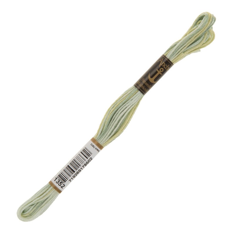Anchor Stranded Mouline Embroidery Thread, 8m, Variegated – 1352