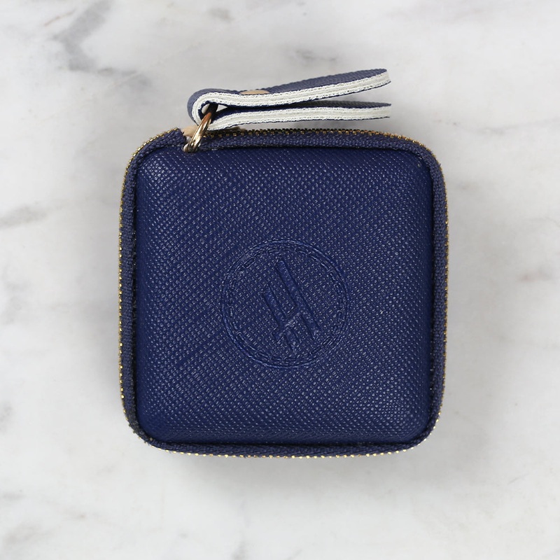 Hemline Automatic Tape Measure Navy Blue 150cm/60 inch – 253.2DB