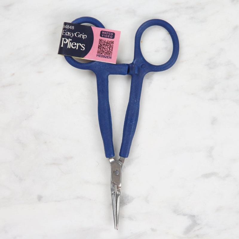 Hemline Easy Grip Pliers Blue – B4848