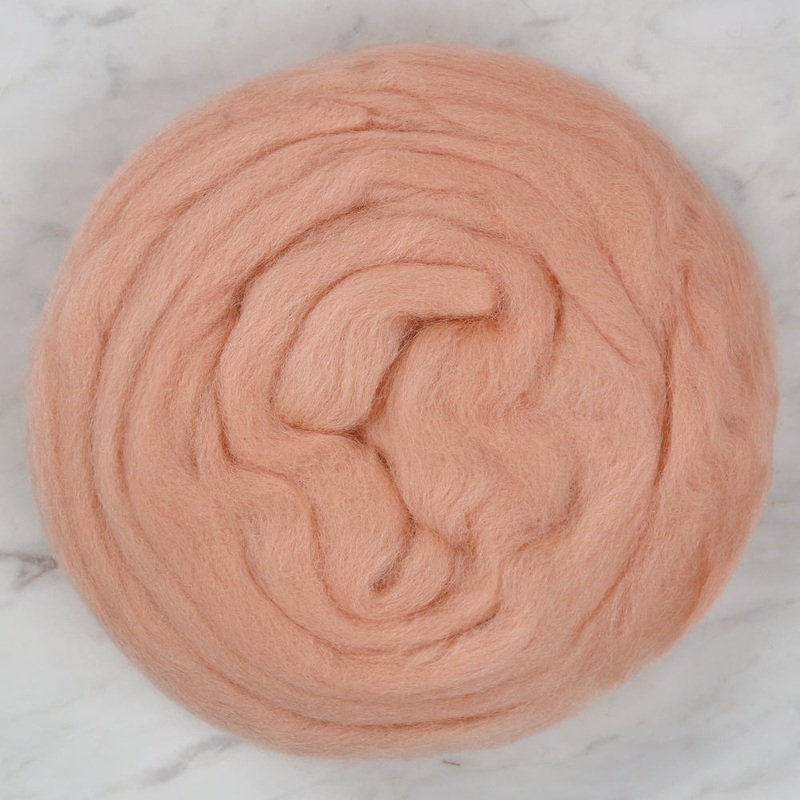 Kartopu Natural Wool Roving Felt,Skin Color – K215