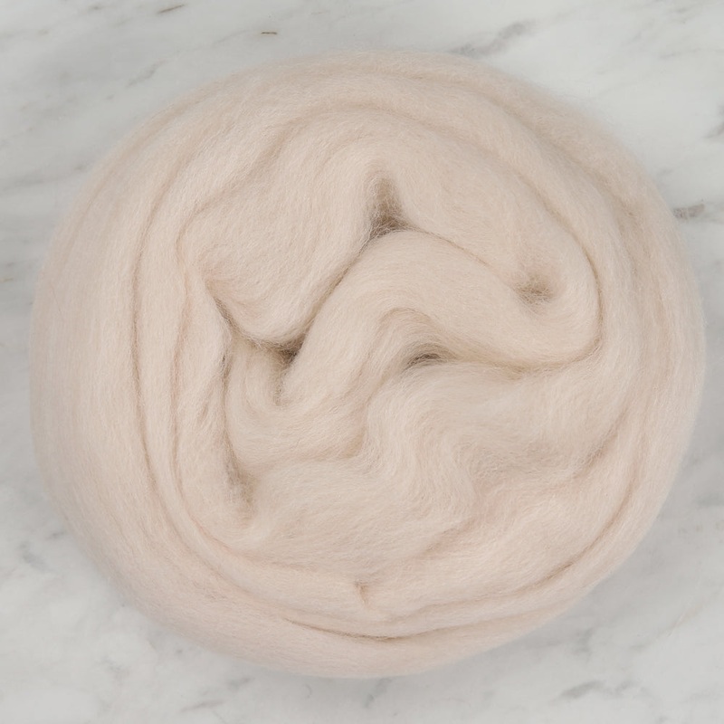 Kartopu Natural Wool Roving Felt,Skin Color – K353