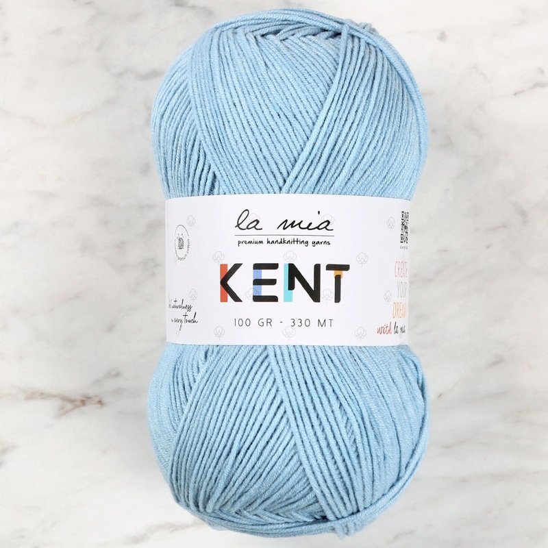 La Mia Kent Hand Knitting Yarn,Blue – L041