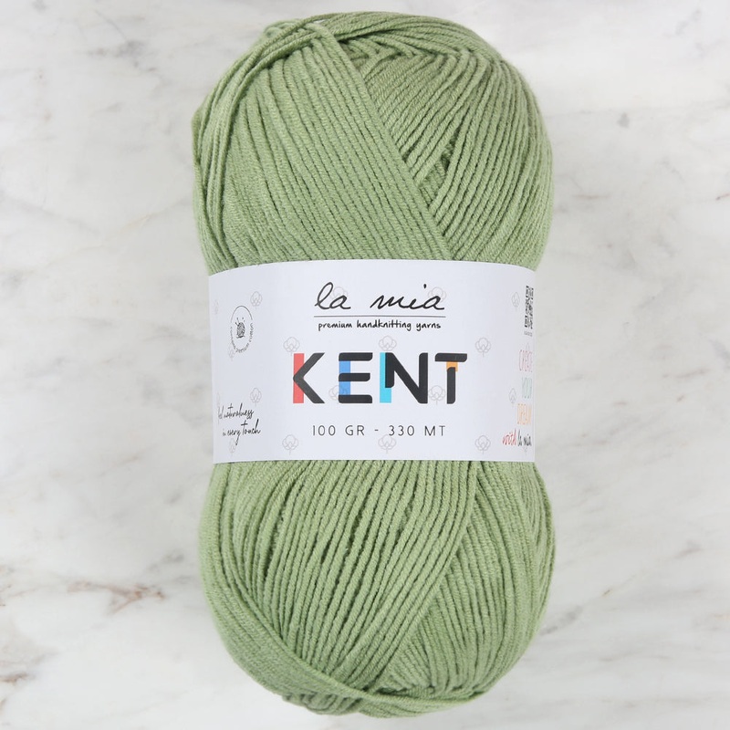 La Mia Kent Hand Knitting Yarn,Green – L025