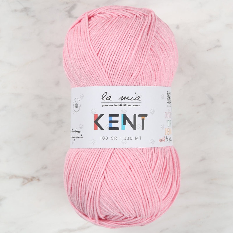 La Mia Kent Hand Knitting Yarn,Pink – L040