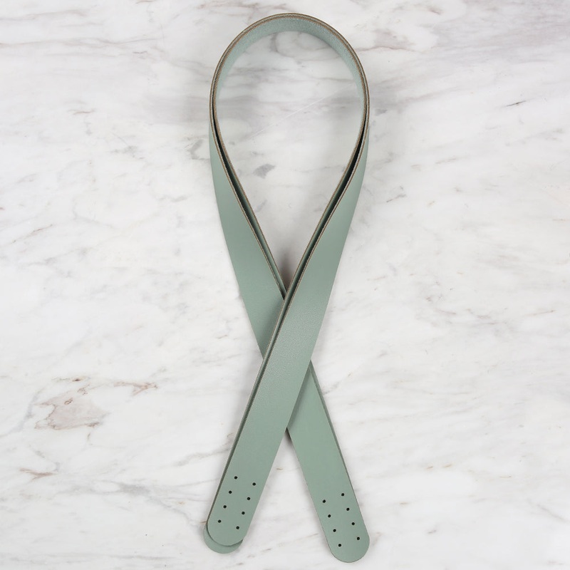 Loren Crafts Leather Bag Handle 2 pcs – Green