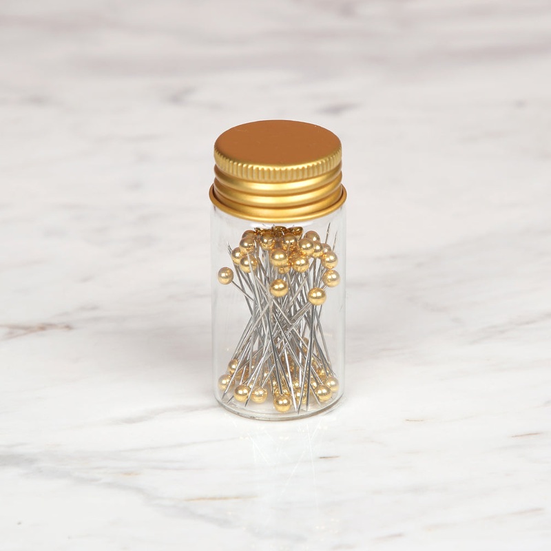 Milward Gold Head Pin 60 Pieces – 9678879