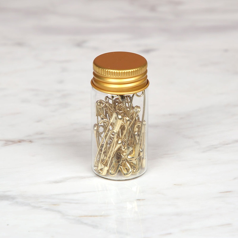 Milward Gold Safety Pin 50 Pieces – 9415886