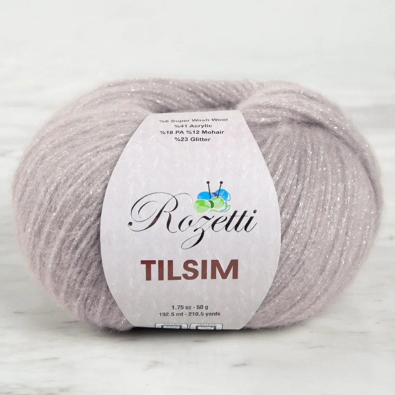 Rozetti Tlsm Glittery Hand Knitting Yarn Beige – 362-11