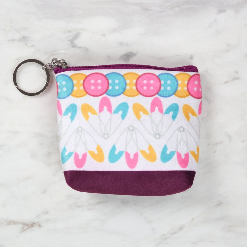 Sew Easy Fabric Wallet Purple – 4646