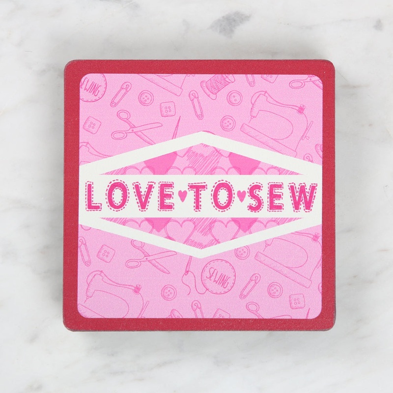 Sew Tasty Patterned Coaster 2 – N4370