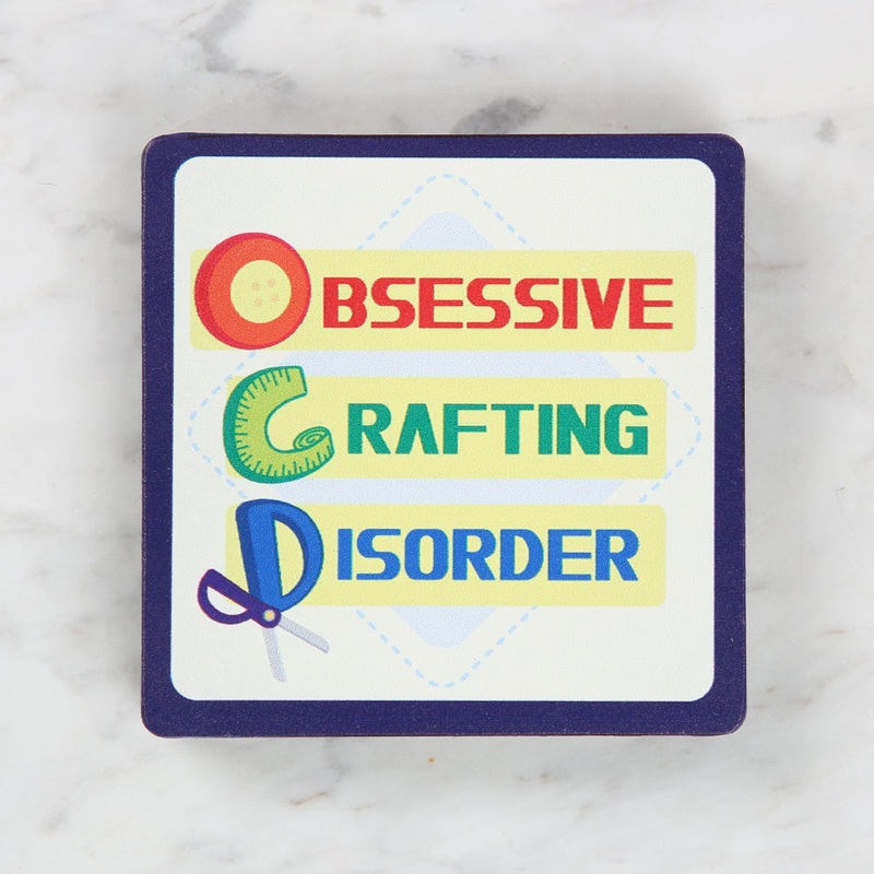 Sew Tasty Patterned Coaster 6 – N4370