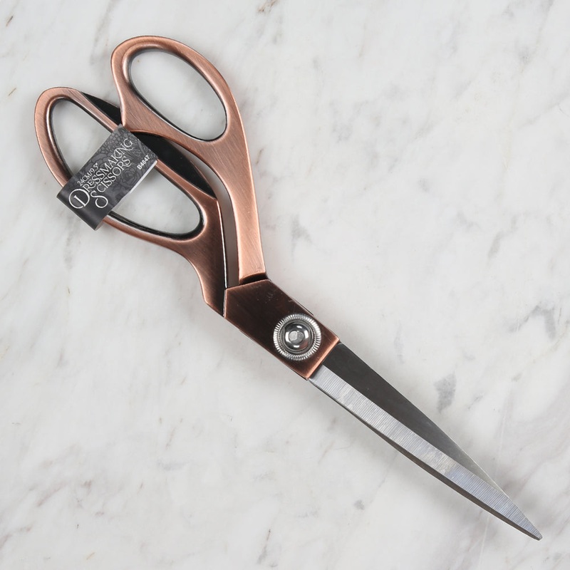 Sew Tasty Tailor Fabric Scissors Copper B4847
