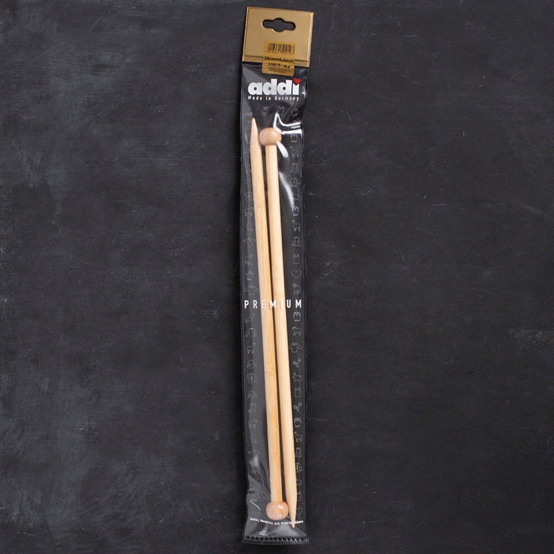 Addi 10mm 35cm Bamboo Jacket Knitting Needles – 500-7/35/10