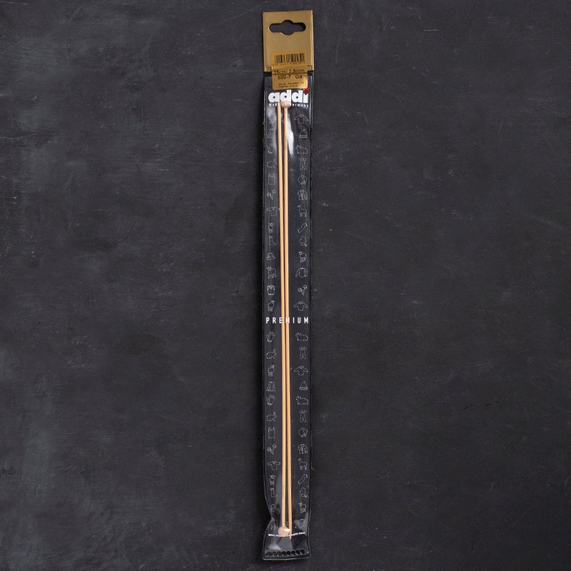 Addi 2.5mm 35cm Bamboo Jacket Knitting Needles – 500-7/35/2.5