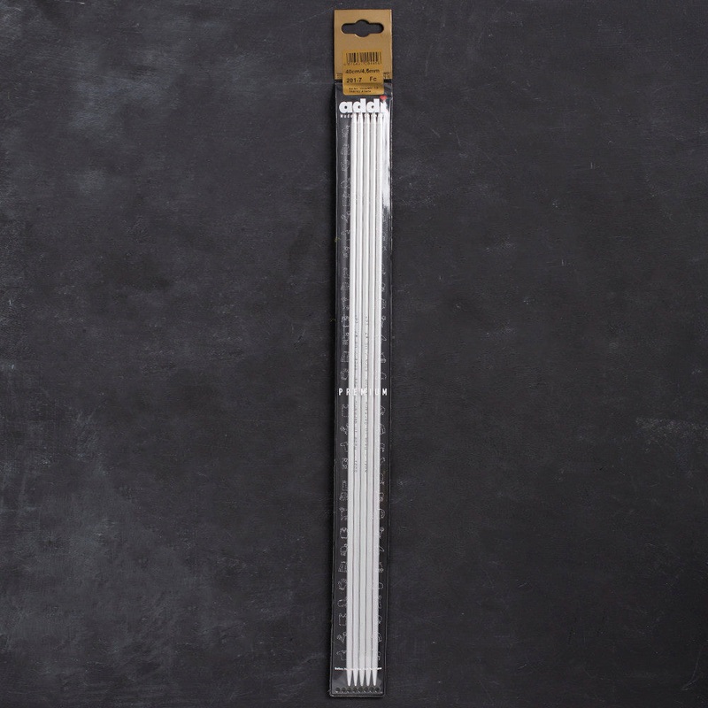 Addi 4.5mm 40cm Double Pointed Needles, Set of 5 Pcs – 201-7