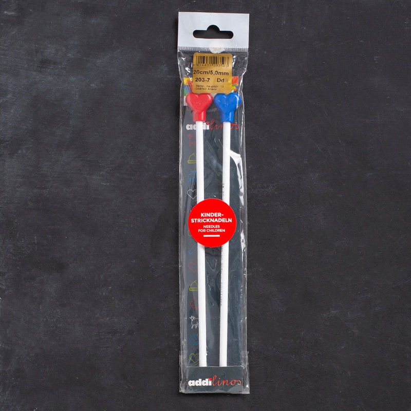 Addi Addilinos 5mm 20cm Kids Design Knitting Needle with Knob – 203-7