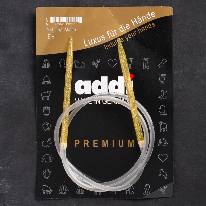 Addi Champagne 7mm 100cm Circular Knitting Needles – 405-7/100/7