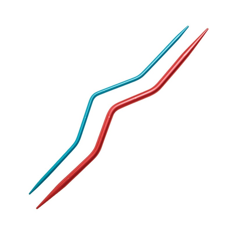 KnitPro 2.5mm and 4mm Aluminium Cable Needles – 45501