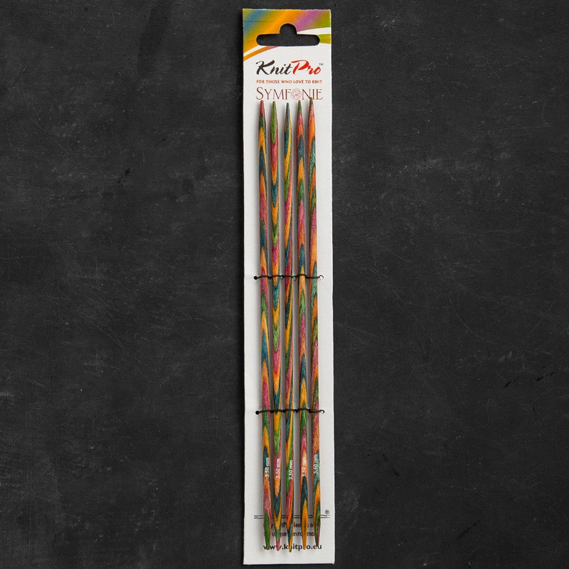 KnitPro Symfonie 3.5mm 20cm Double Pointed Needle Set of 5 – 20107
