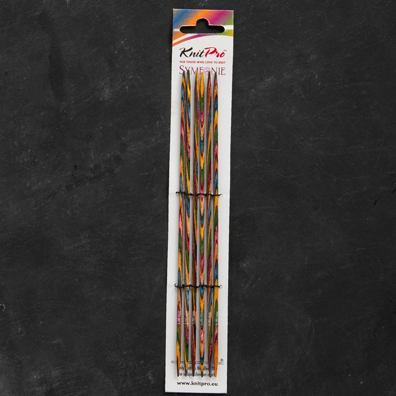 KnitPro Symfonie 3mm 20cm Double Pointed Needle Set of 5 – 20119