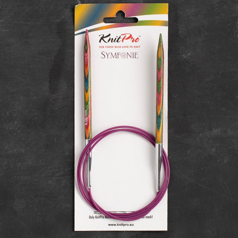 KnitPro Symfonie 6mm 100cm Fixed Circular Needle – 21356