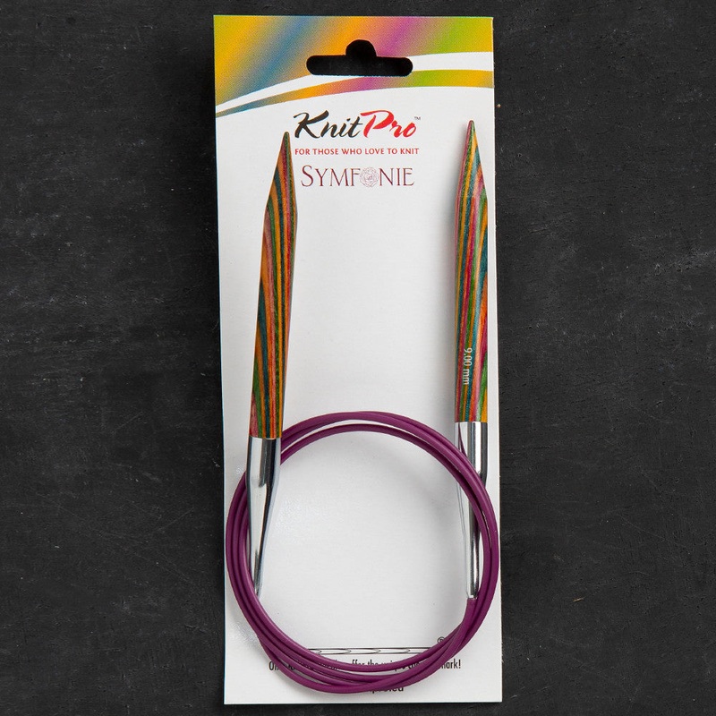 KnitPro Symfonie 9mm 100cm Fixed Circular Needle – 21360