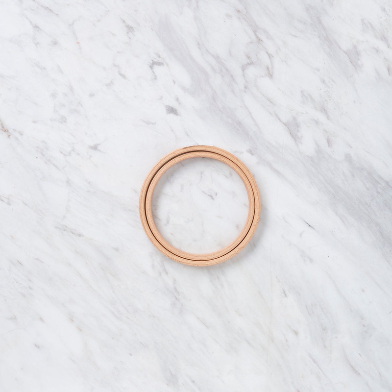 Nurge 8 mm Beech Wood Embroidery Hoop – No.1