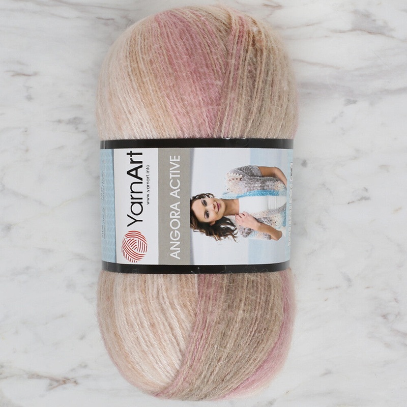 YarnArt Angora Active Knitting Yarn, Variegated – 853