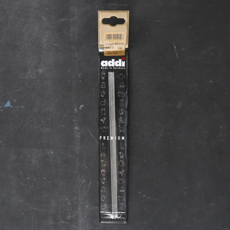 Addi 1.5mm 20cm Steel Double-pointed Needles – 150-7/20/1.5