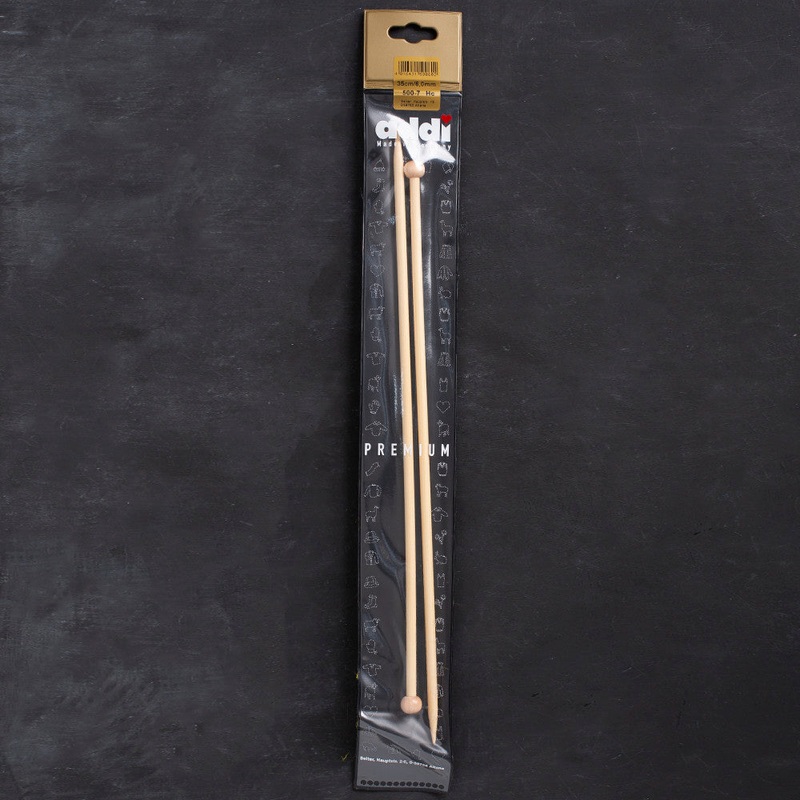 Addi 6mm 35cm Bamboo Jacket Knitting Needles – 500-7/35/6