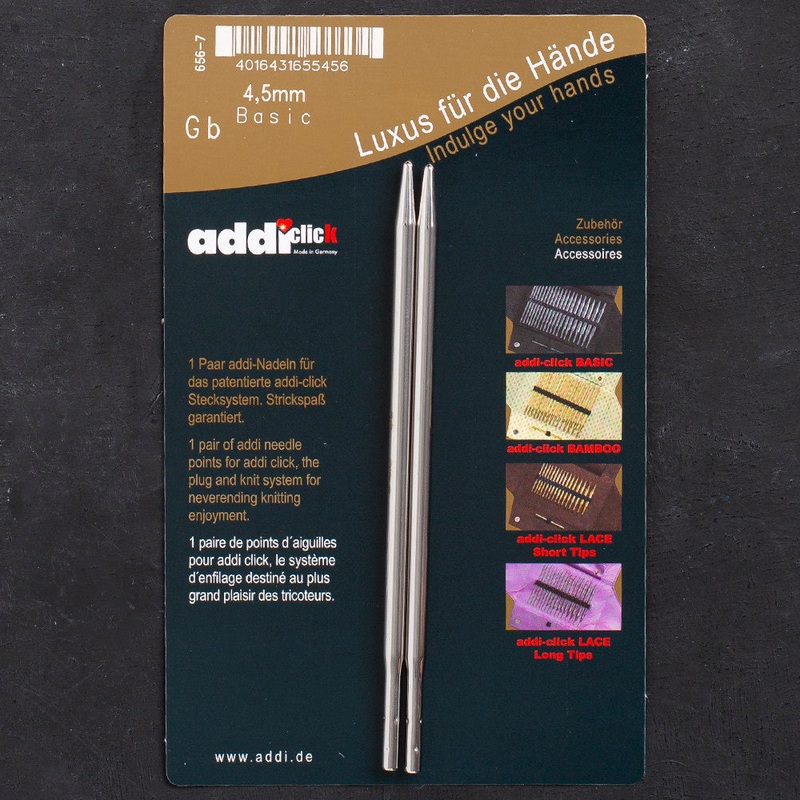 Addi Click 4.5mm Accessory Basic Tips – 656-7/4.5